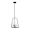 Z-Lite Archis Pendant, 3-Light, 12 In.W x 15.5 In.H, Matte Black/Clear 3041P12-MB - alternate 1